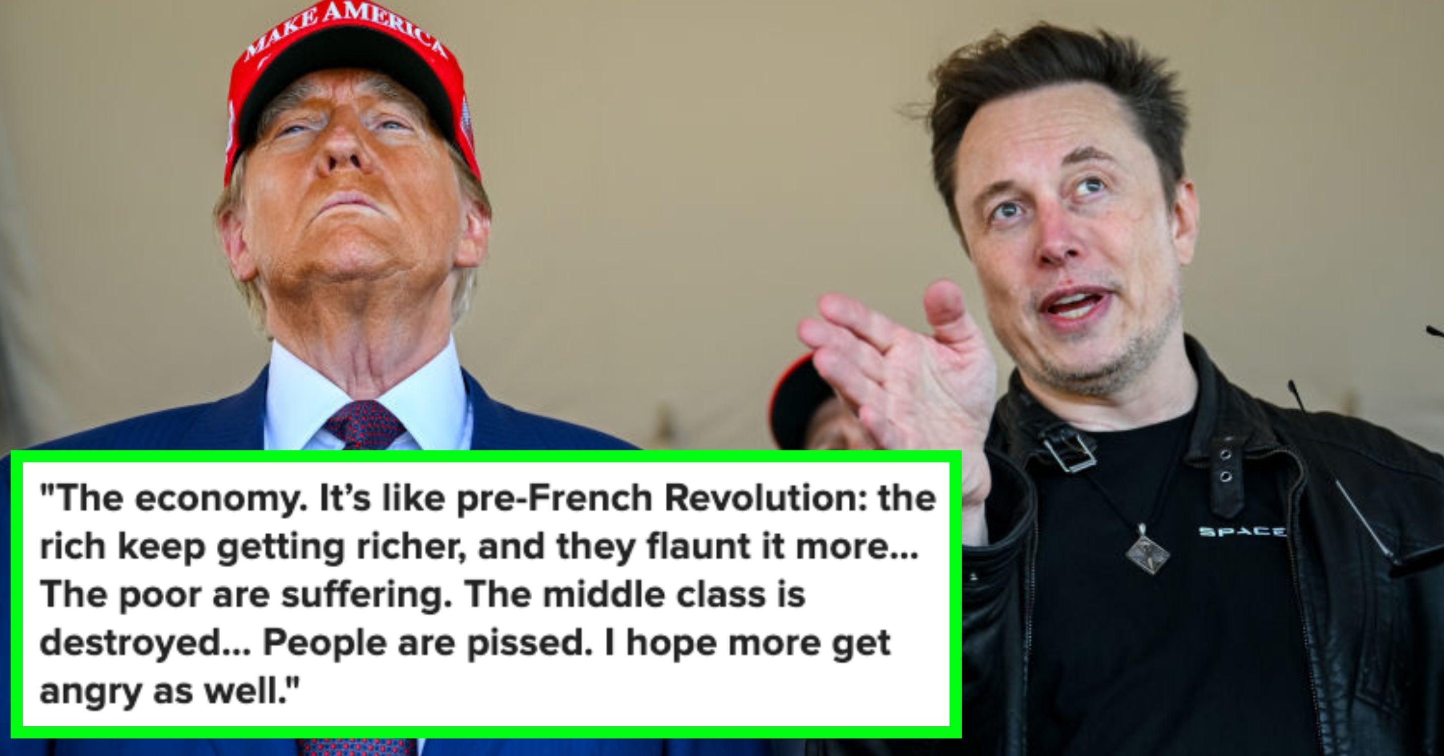 "It’s Like Pre-French Revolution:" Americans Are Fed The F*ck Up, And They're Getting Really, Really, Realllllly Honest About How Dystopian It All Feels
