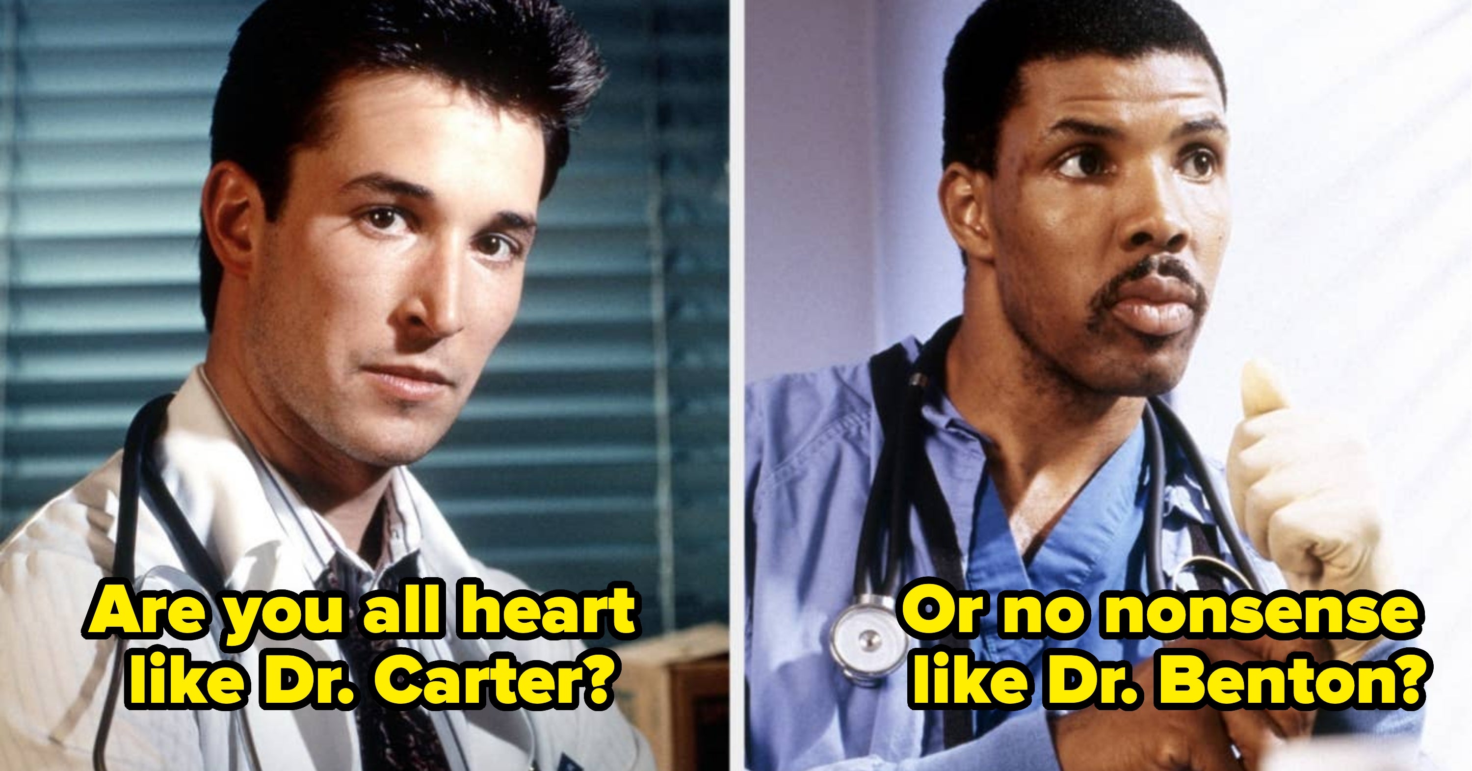 Which "ER" Doctor Matches Your Personality