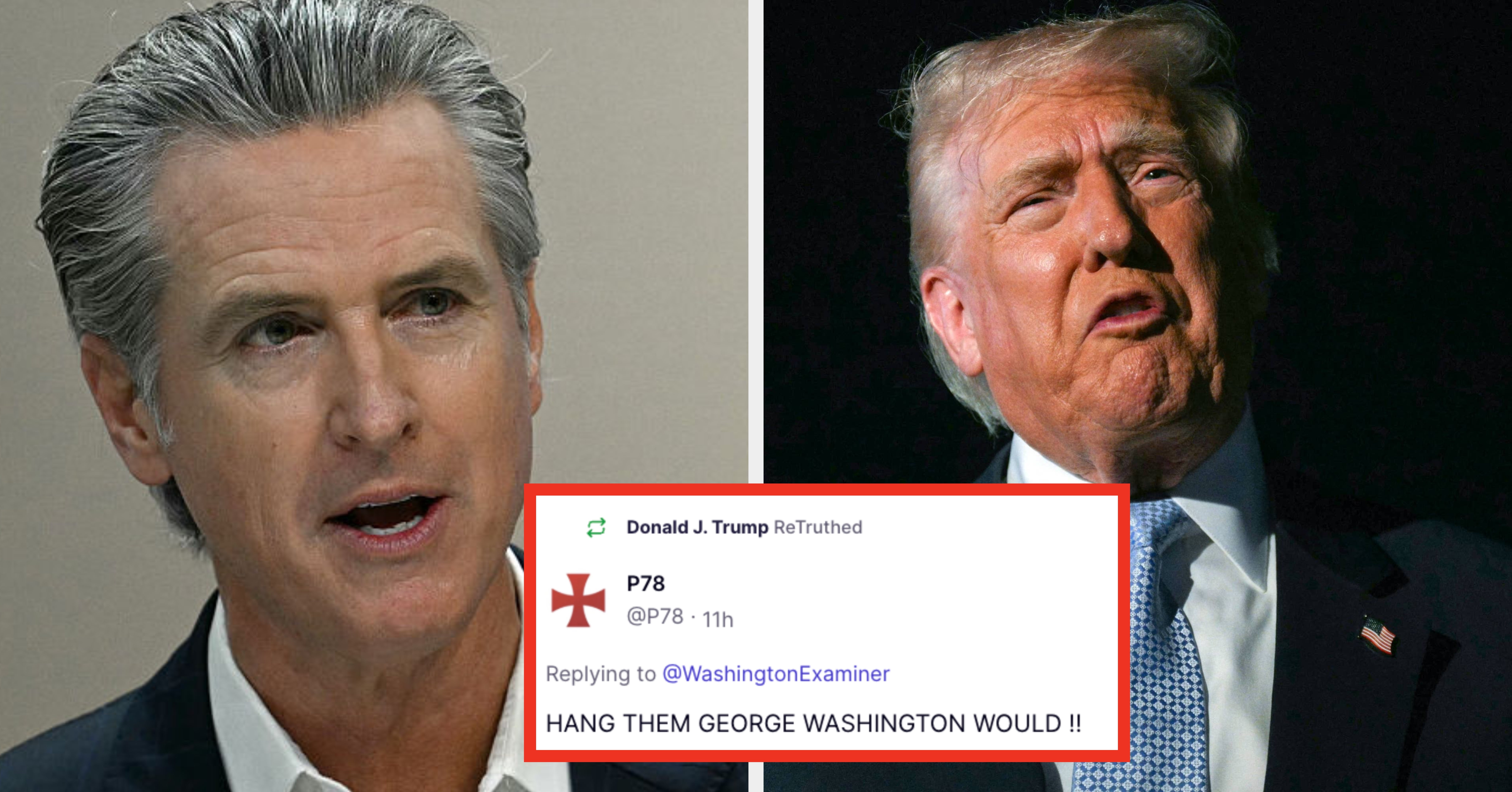 Gavin Newsom Had The Perfect Response To Trump's Suggestion That Democratic Lawmakers Deserve Death