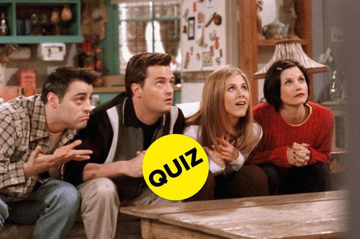 This "Friends" Quiz Is Like A Tricky Obstacle Course – Can You Make It?