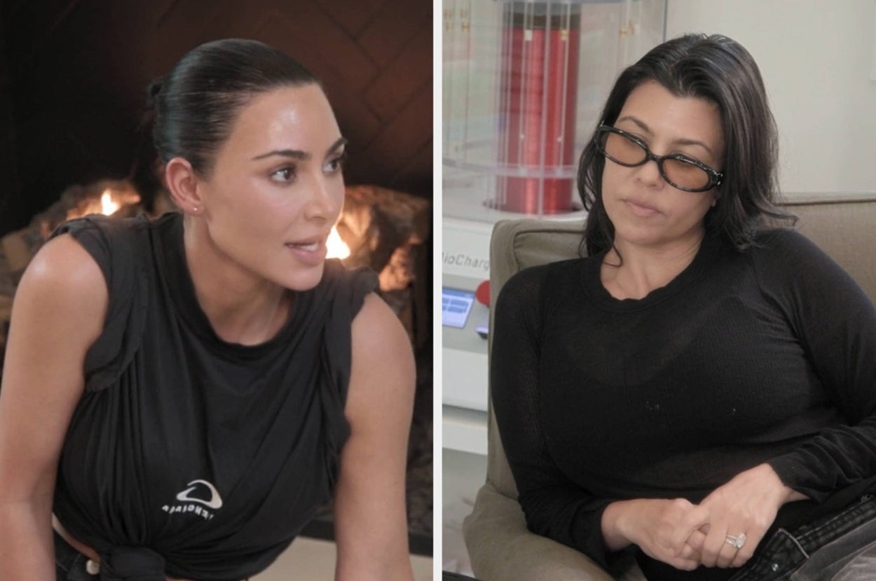 Someone Allegedly Tried To Kill Kim Kardashian, And Her Story About It — And Kourtney's Reaction — Is Going Viral