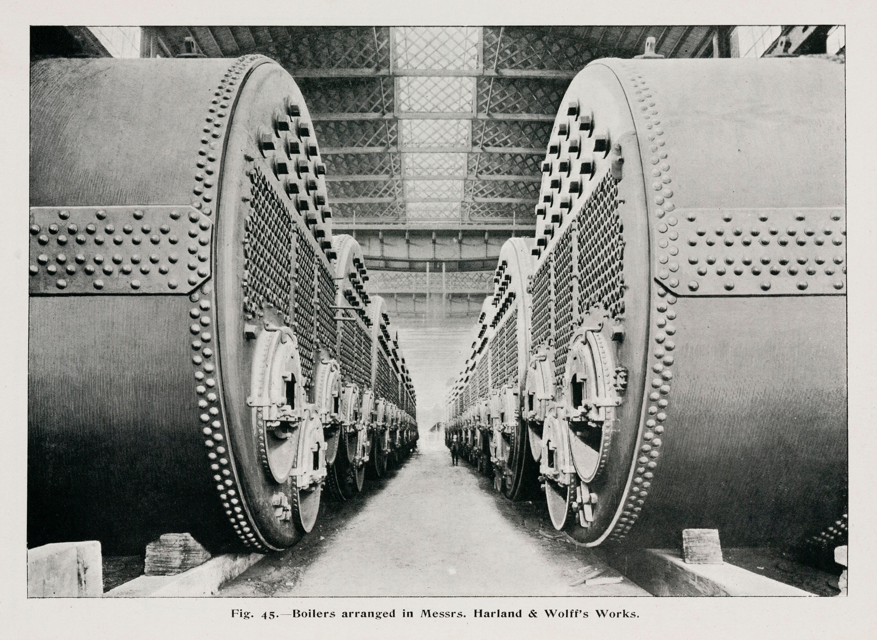 First Boiler Engine 40 Before And After Pictures That'll Change Your Perspective On The Titanic
