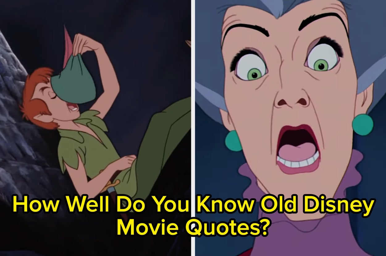 Only People Over 55 Can Ace This Classic Disney Movie Quote Quiz
