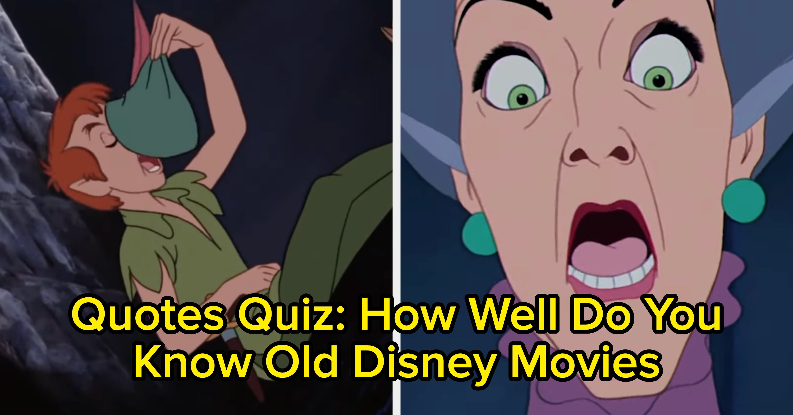 Only People Over 55 Can Ace This Classic Disney Movie Quote Quiz