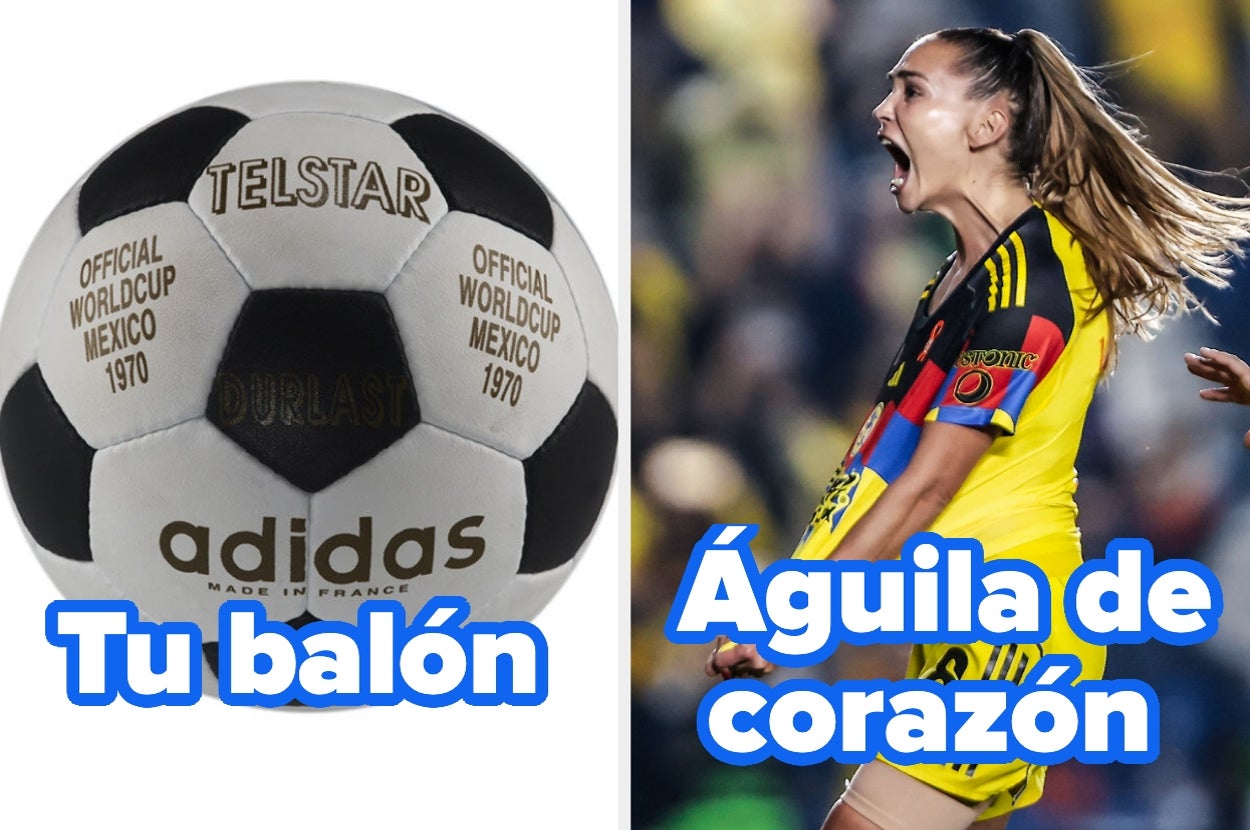 Puedo adivinar si le vas al América femenil o a Tigres femenil solo por tu selección de balones