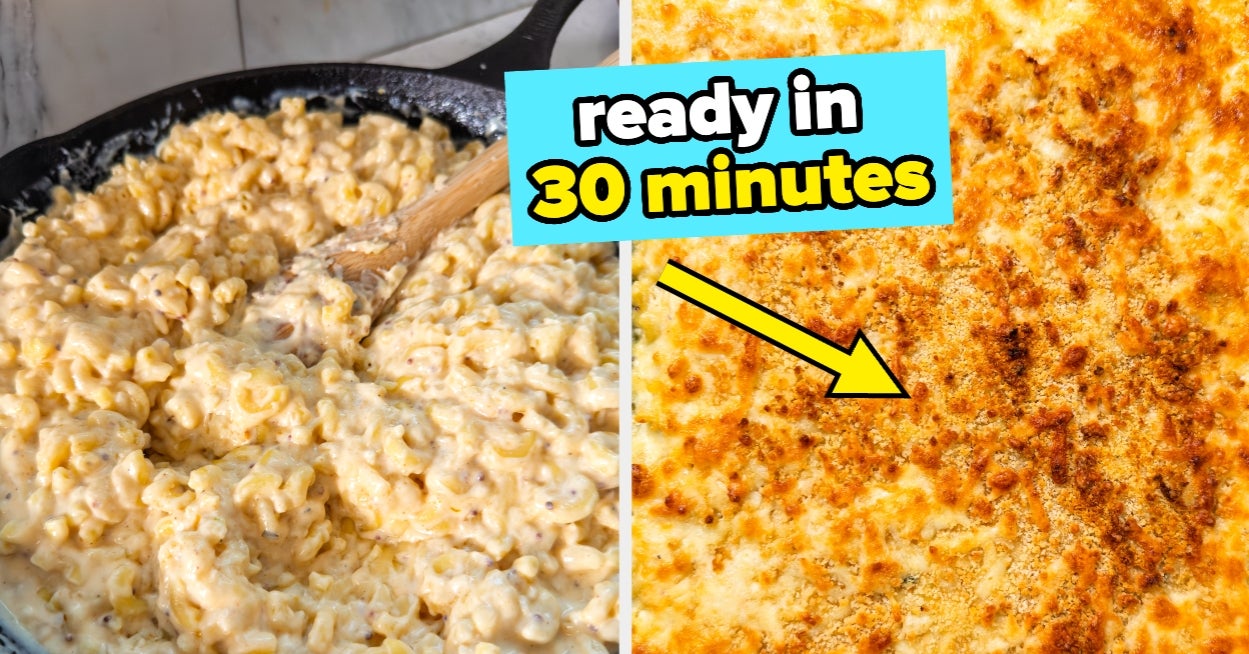 This Hack For Making Mac 'N' Cheese In Half The Time With Double The Crispy Edges Is My New Thanksgiving Go-To