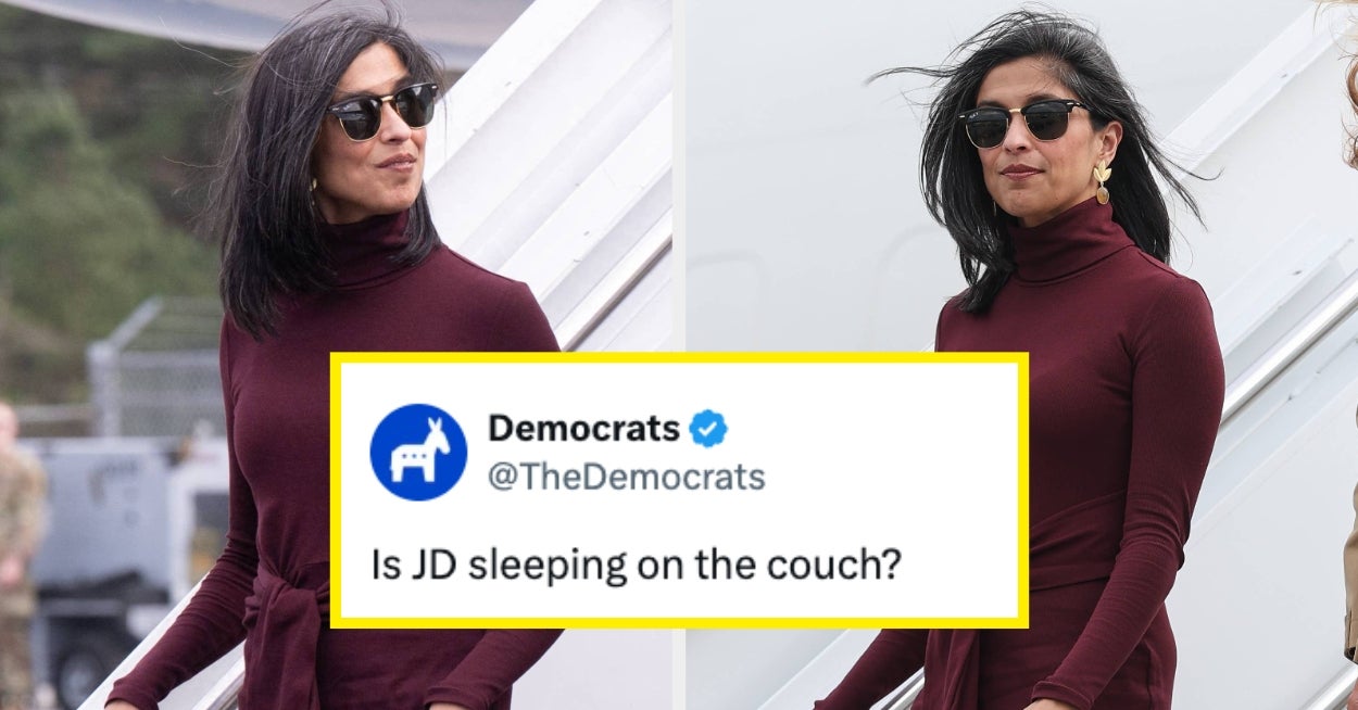 Usha Vance Gave A Speech To The Military Yesterday, And People Are Noticing... One Tiiiiiiiiiny Little Detail