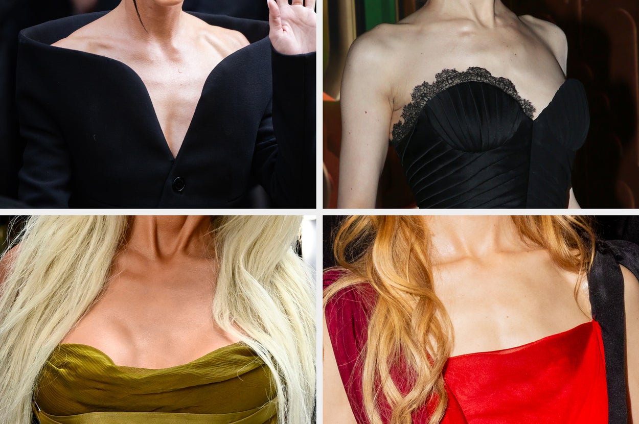 Let's Talk About The Concerning Trend Of Celebs With Visible Chest Bones