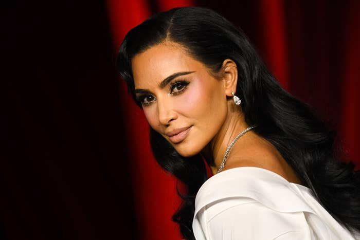 kim kardashian wore a safety pin dress to a party Kim Kardashian Wears A Safety Pin Dress And Heels