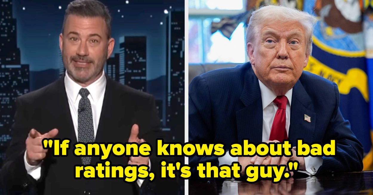 Jimmy Kimmel Had A Brutal Comeback For Donald Trump's Latest Call For Him To Be Fired