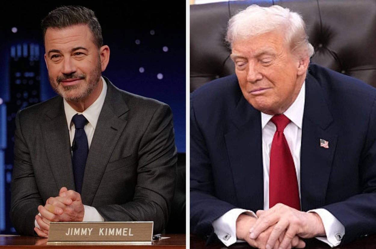 Jimmy Kimmel Had A Brutal Comeback For Donald Trump's Latest Call For Him To Be Fired
