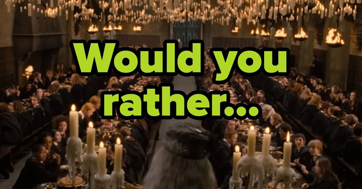 I'm Warning You, This "Harry Potter" Would You Rather Quiz Is Loooong