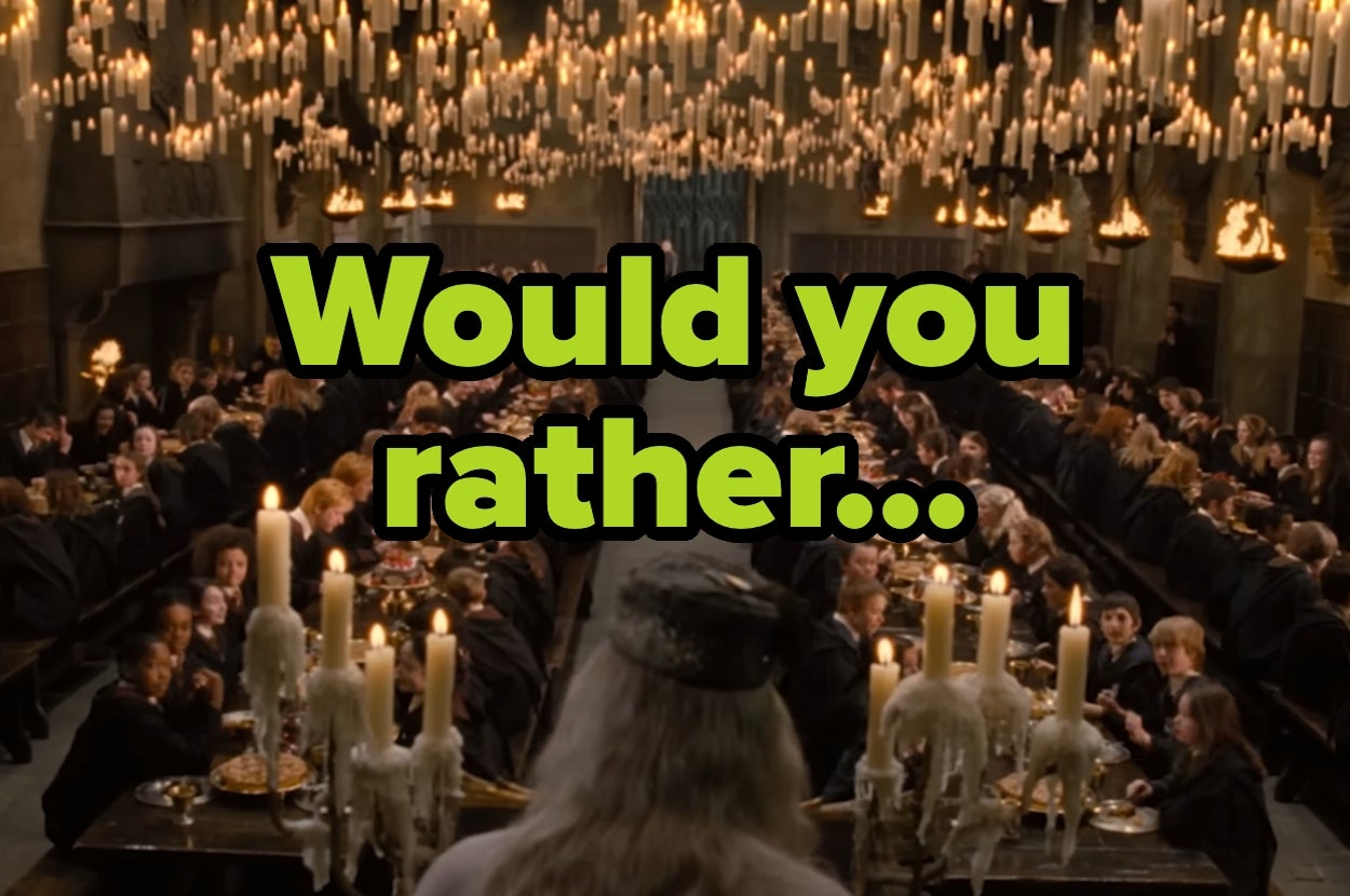 I'm Warning You, This "Harry Potter" Would You Rather Quiz Is Loooong