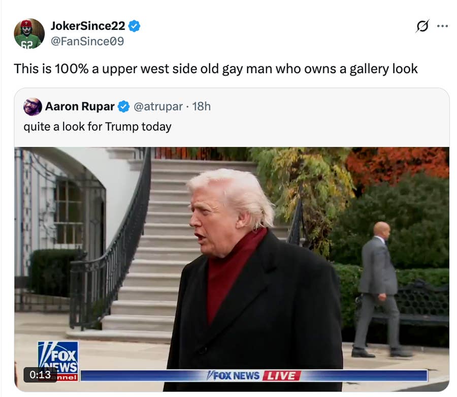 trump dressing like mamdani Donald Trump's new look goes viral as the internet asks - 'What is he wearing?' | TV & Radio | Showbiz & TV