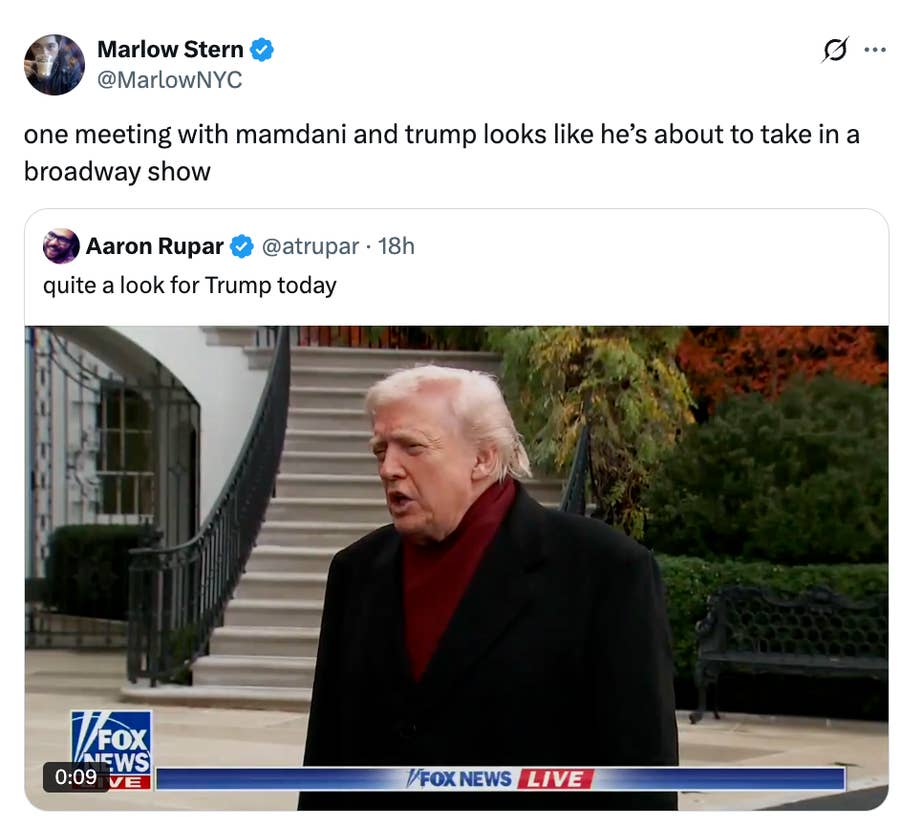 trump dresses like mamdani FirstpostNews