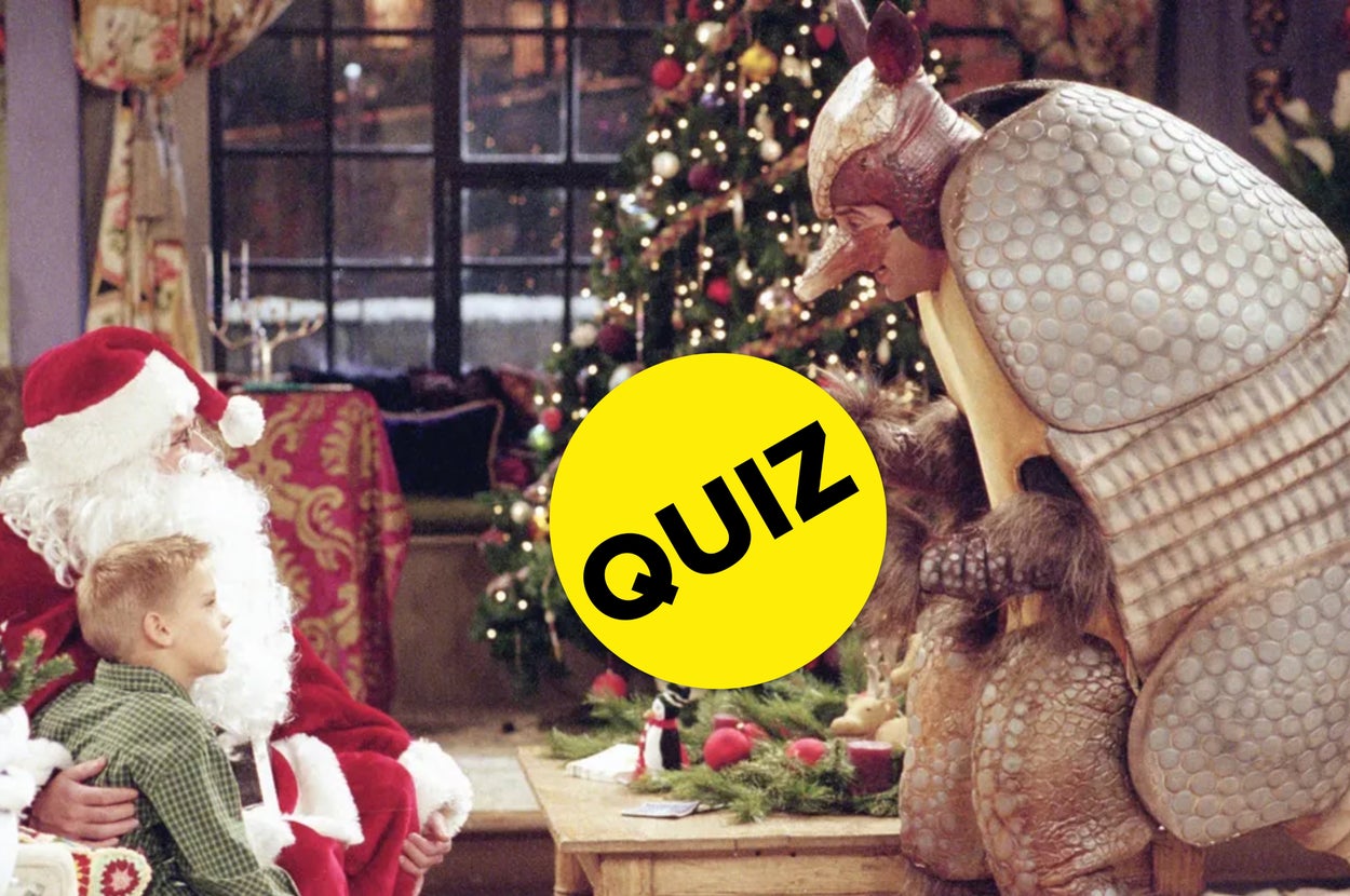 Could This "Friends" Quiz BE Any More Christmassy?