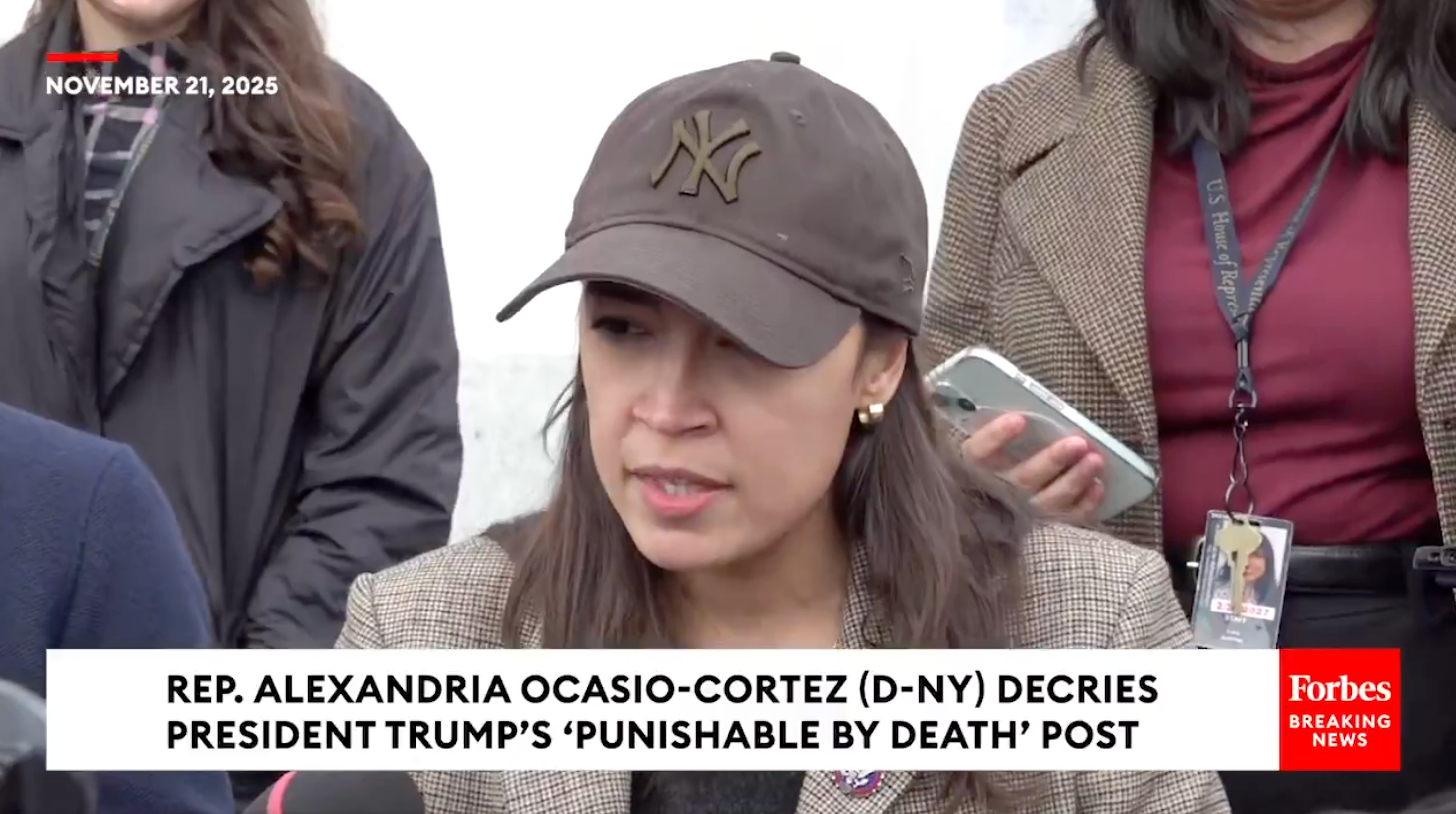 AOC Questions Trump's Mental Stability In Viral Video