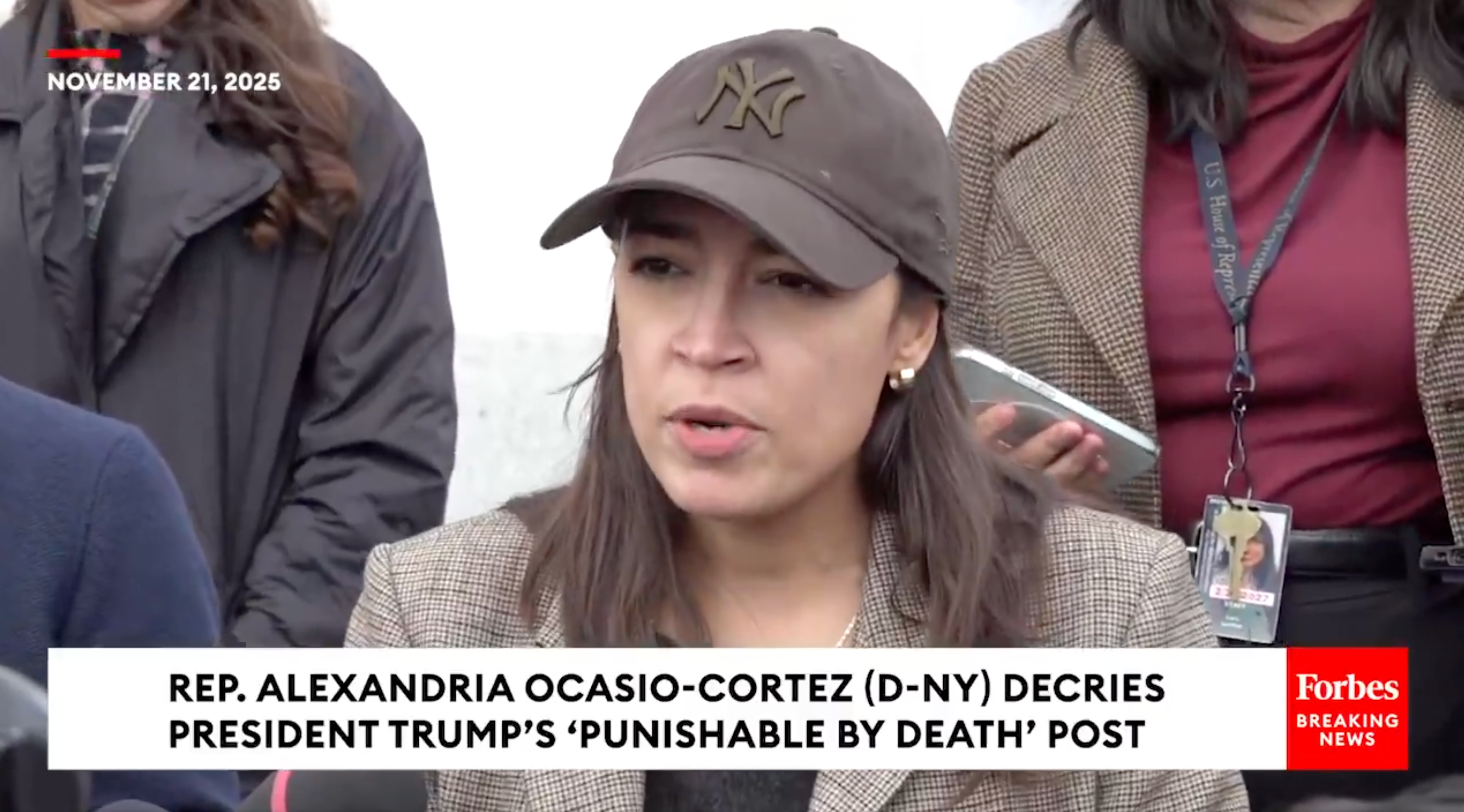 AOC Questions Trump's Mental Stability In Viral Video