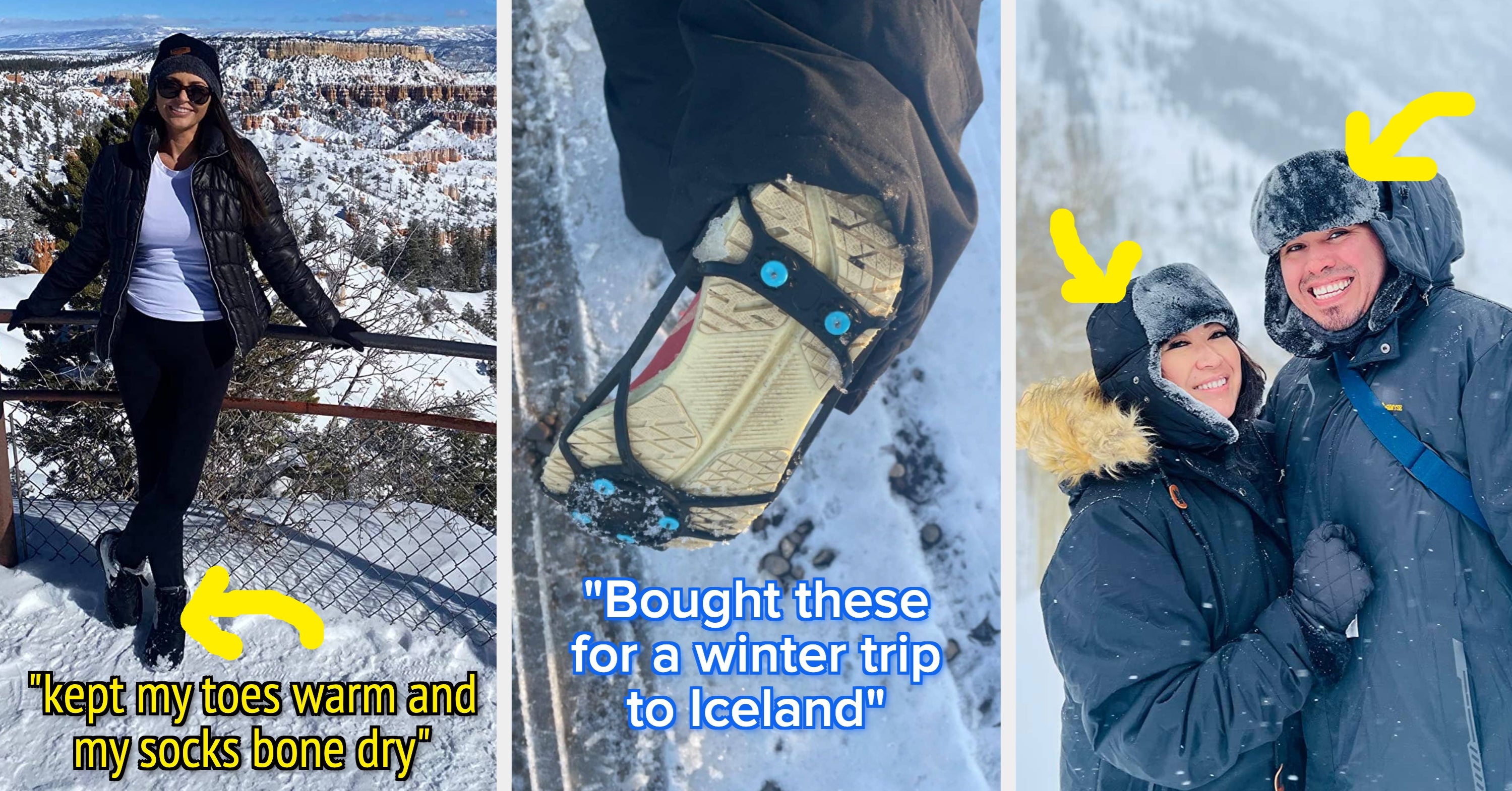 28 Pieces Of Cold-Weather Gear Reviewers Wore While Traveling