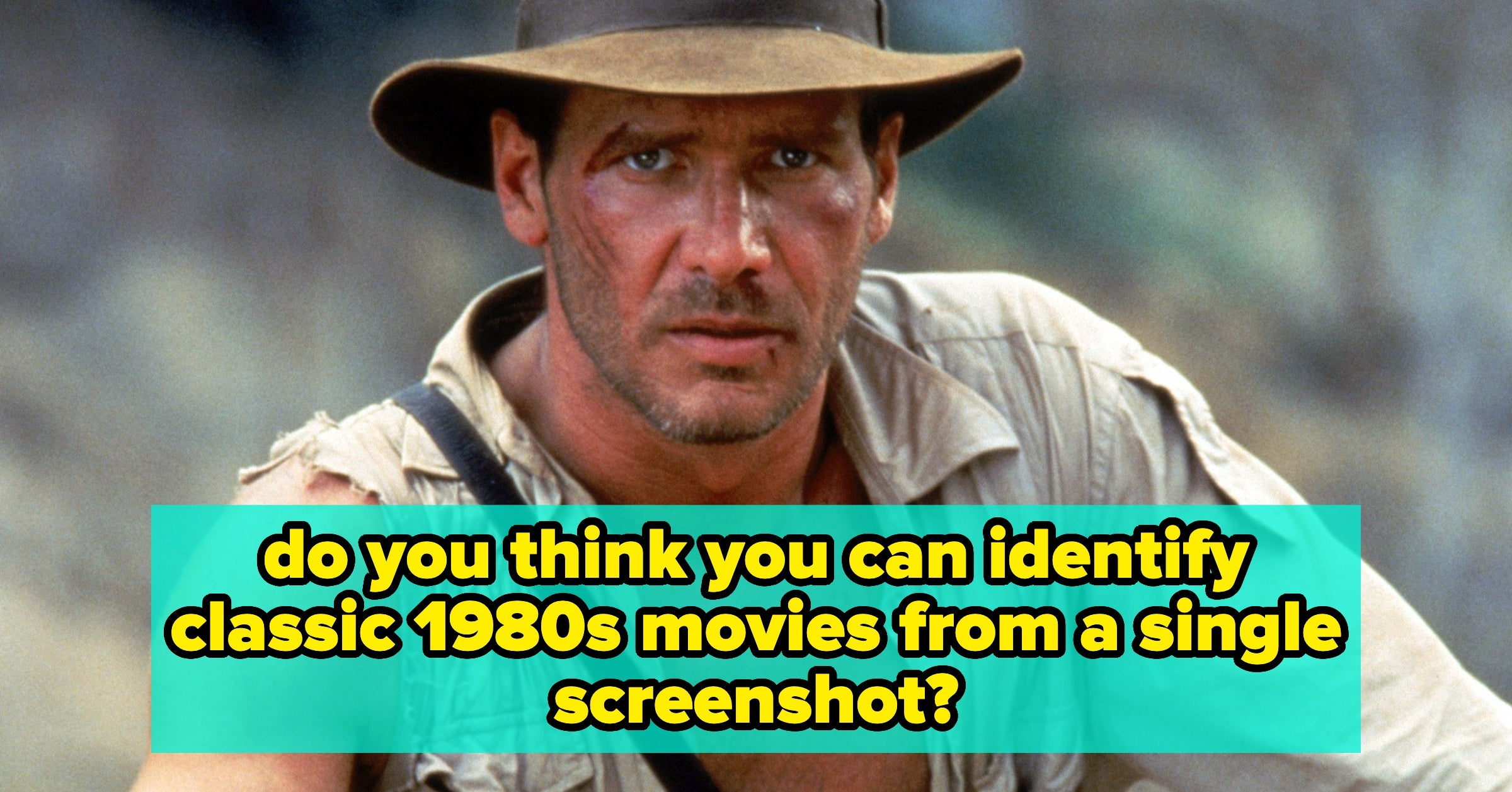 No One Born After 1997 Can Identify 14/20 Of These Classic '80s Movies From A Single Screenshot