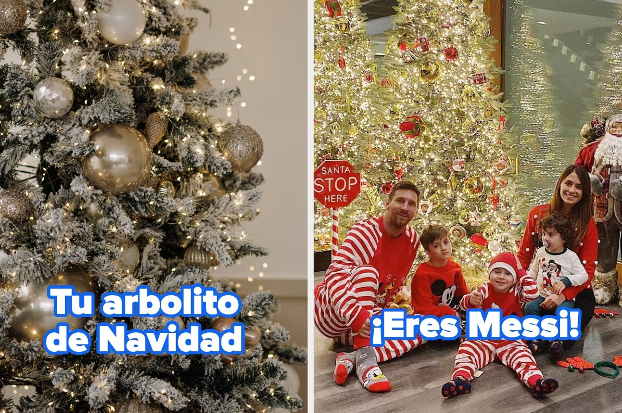 Arma tu arbolito de Navidad y te diré a qué superestrella del deporte te pareces