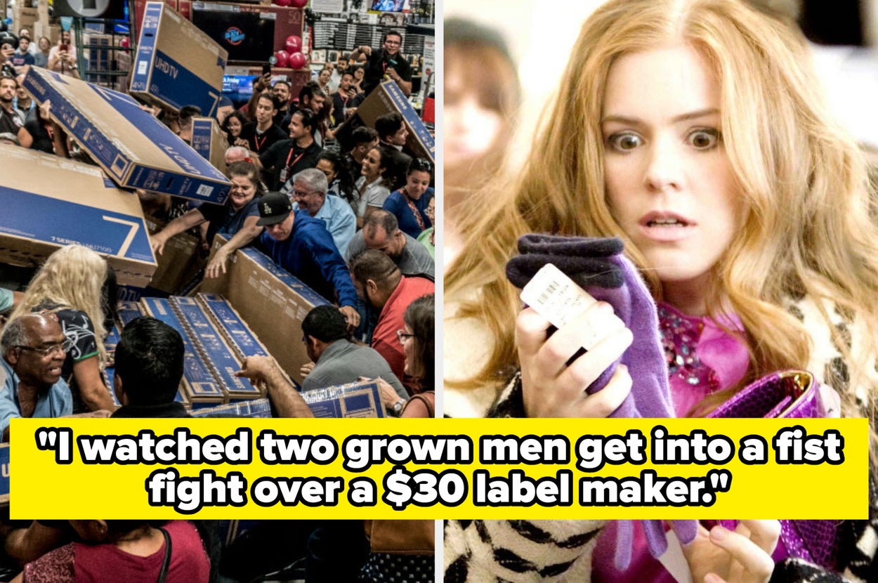 Do you have any Black Friday shopping horror stories? Let's hear 'em.