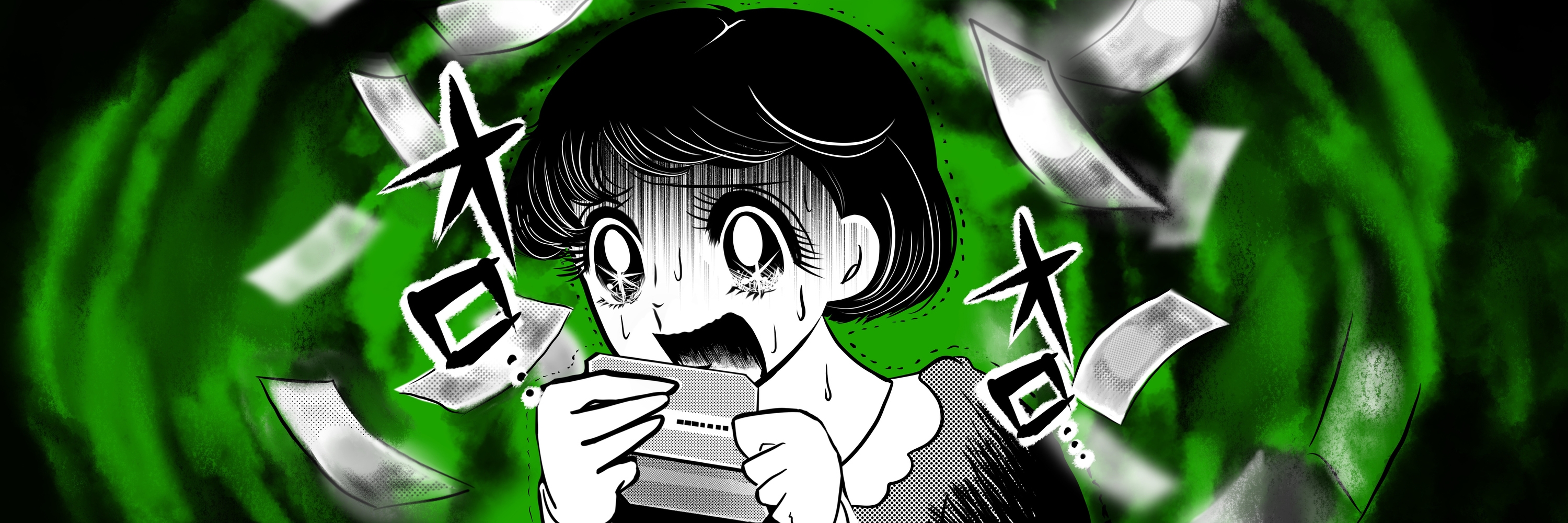 通帳を見て青ざめる人のイメージ（NORIMA / Getty Images）