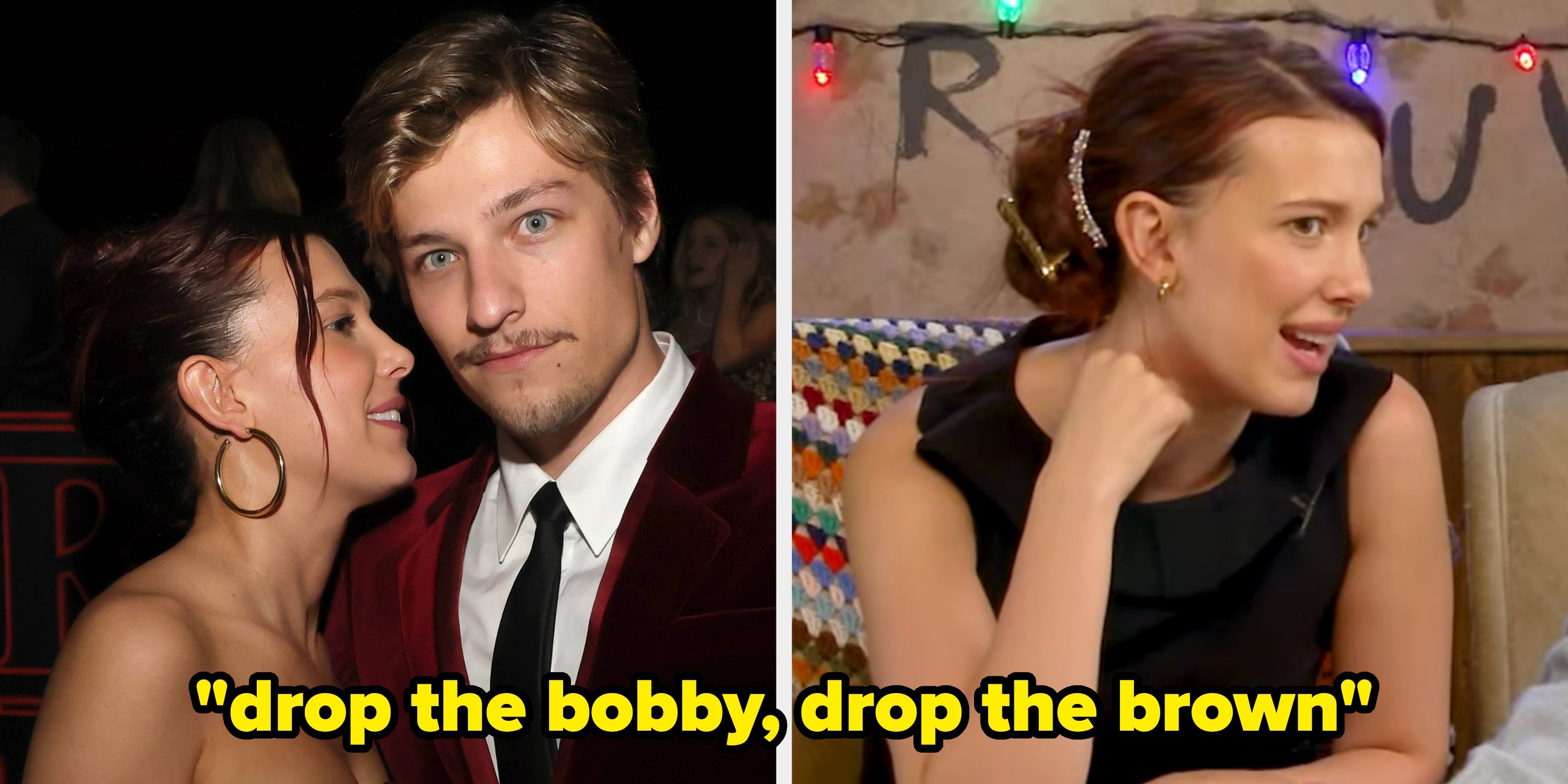 Millie Bobby Brown Made Another Shocking Name Revelation, And Even Noah Schnapp Was Stumped