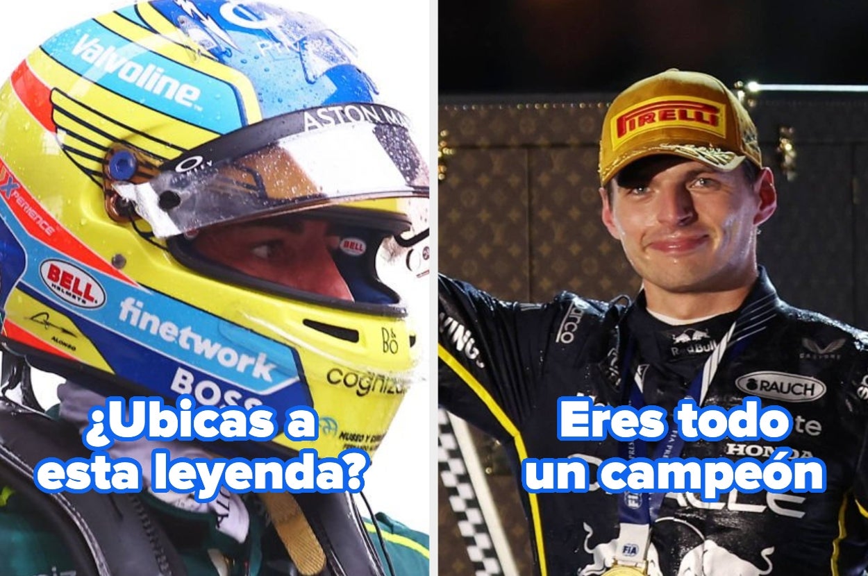 ¿Puedes reconocer al piloto de Fórmula 1 solo por su mirada bajo el casco?