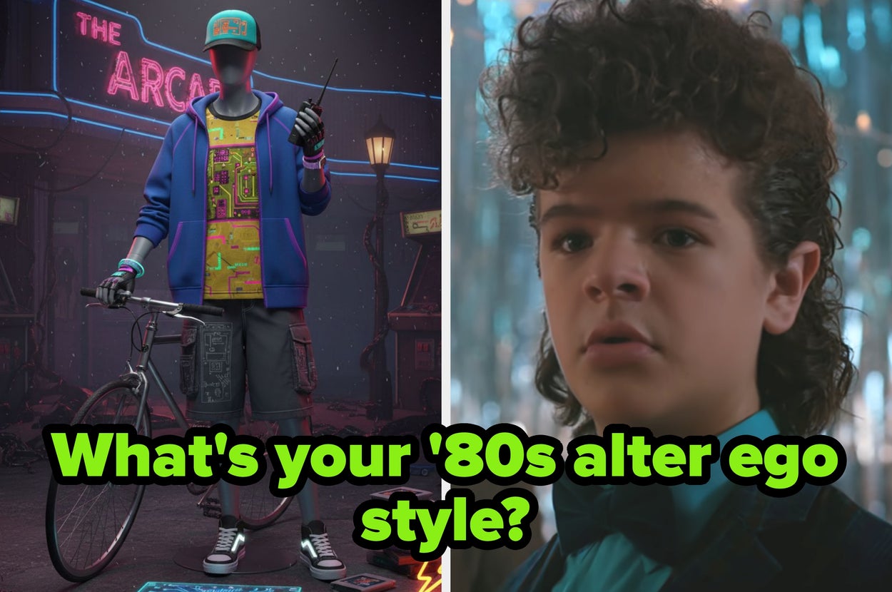 Tell Us About YOUR "Stranger Things" Character, And We'll Create A Custom Outfit That's Next-Dimension Cool