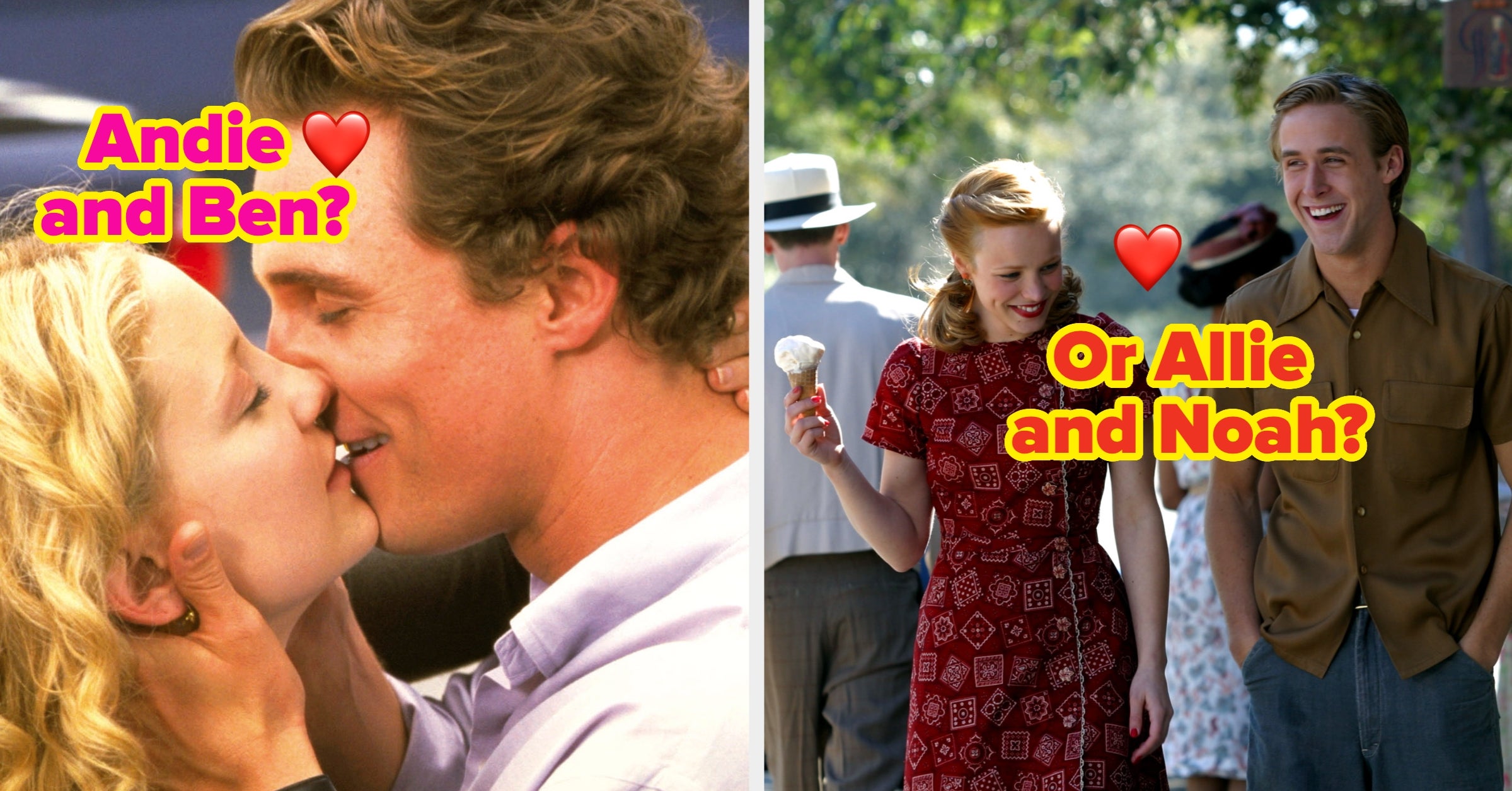 Let's See Which Popular Rom-Com Couple You And Your Partner Resemble The Most