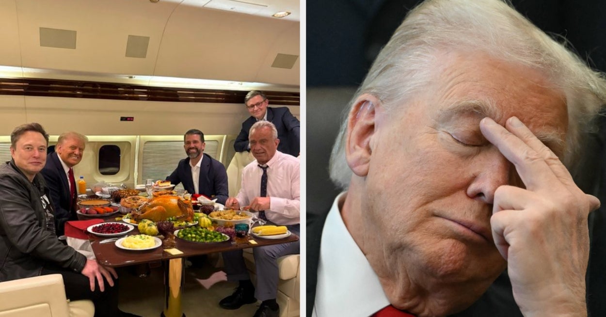 RFK Jr.'s AI Thanksgiving Pic With Trump Is Going Viral Because It's Just So Bad