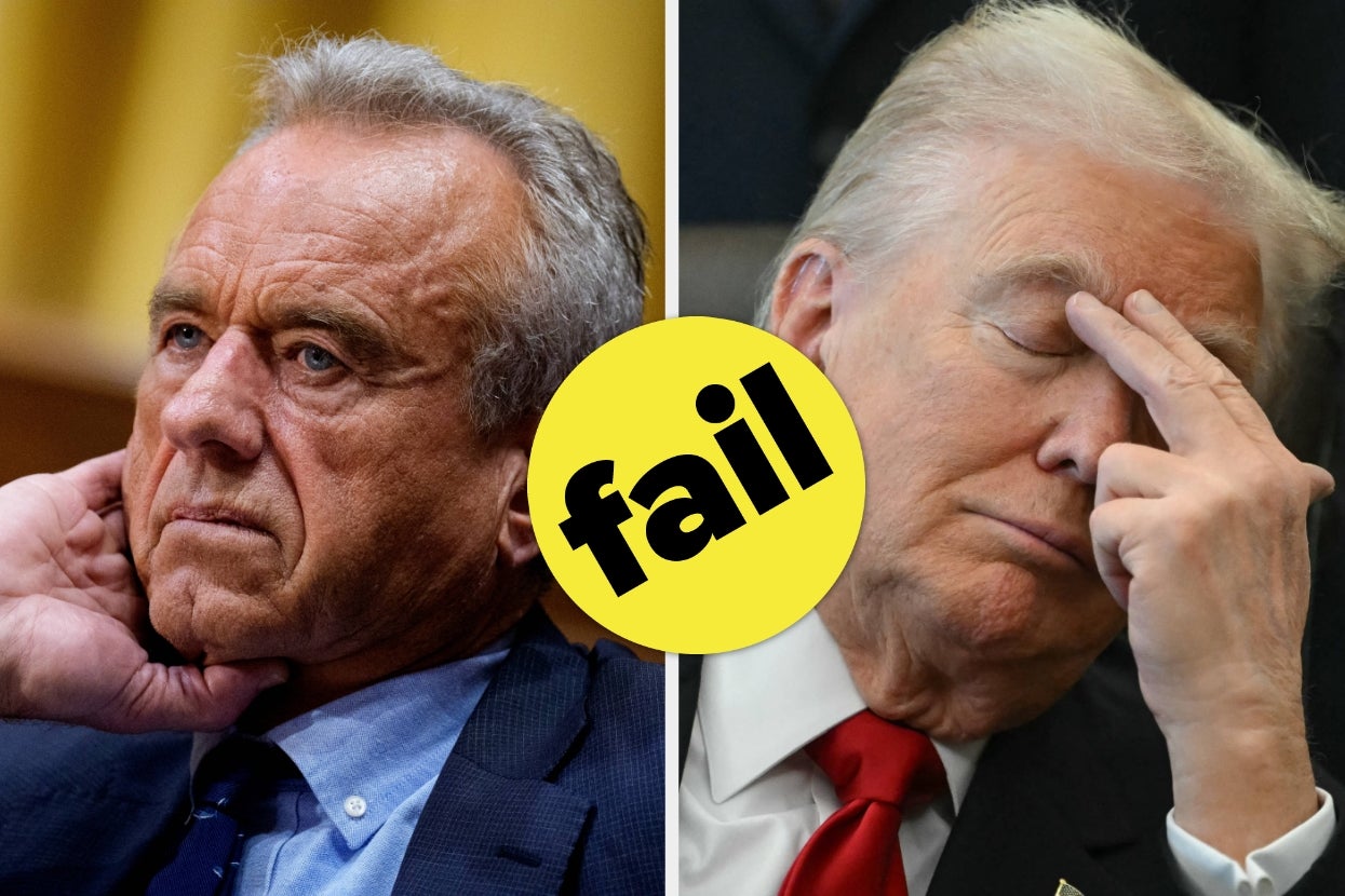 RFK Jr.'s AI Thanksgiving Pic With Trump Is Going Viral Because It's Just So Bad