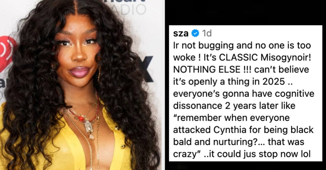 SZA Defended Cynthia Erivo Against "Misogynoir" Viral Videos Mocking Her Protecting Ariana Grande