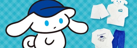 アイシナモロール冬の新作ルームウェアのイメージ画像（株式会社サザック プレスリリースより）