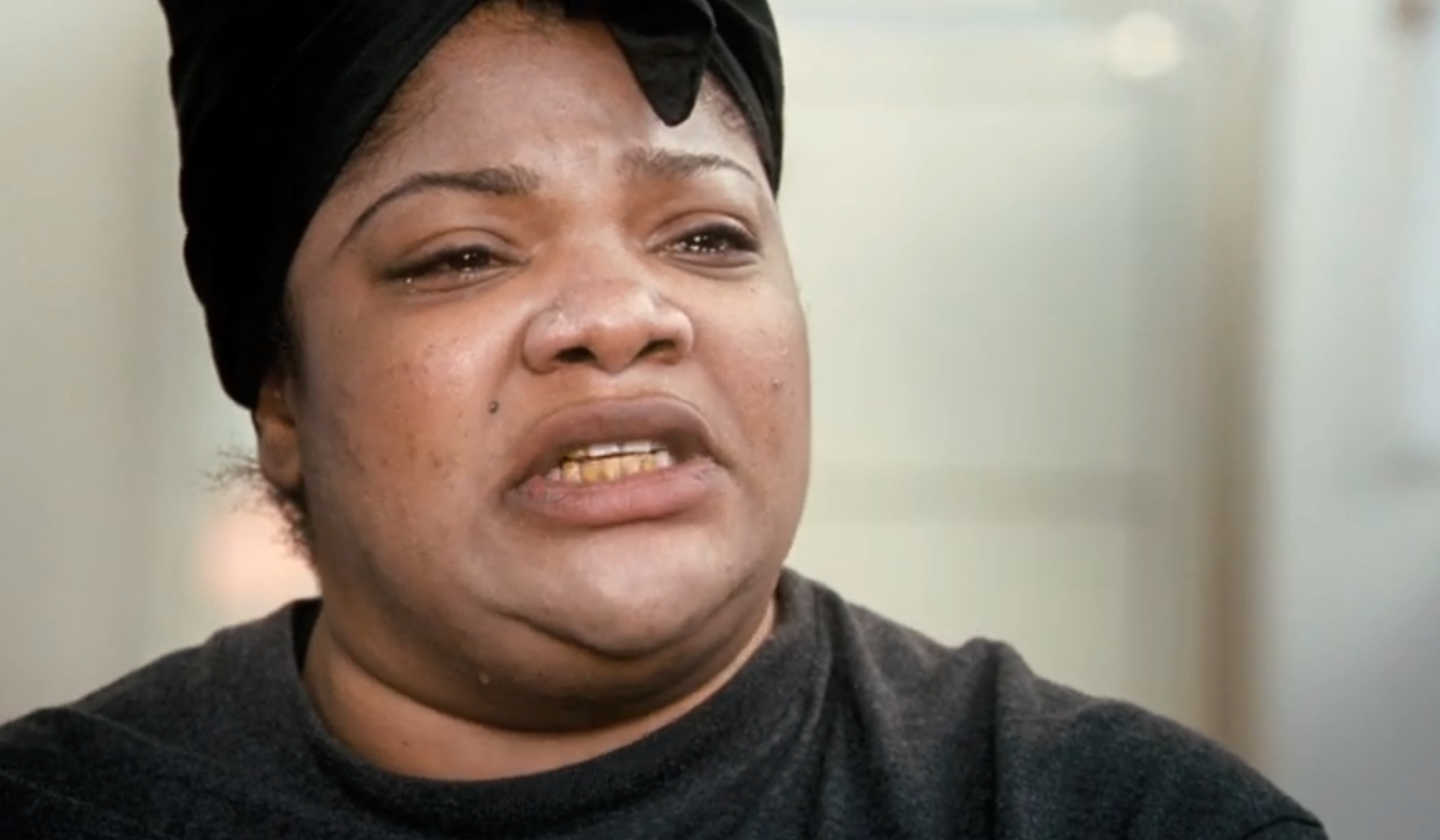 Person successful  a acheronian  apical  and headscarf appears affectional  oregon  tearful