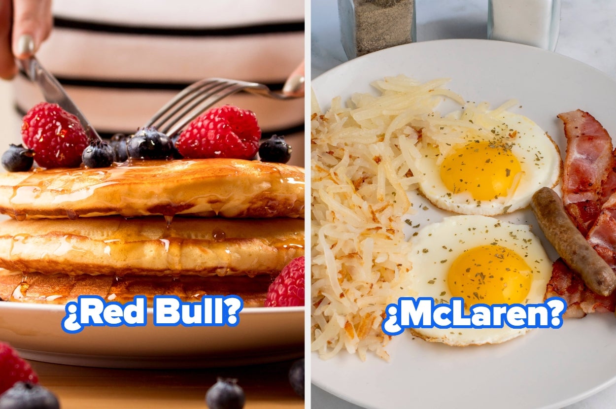 Arma tu desayuno y te diré en qué escudería de la Fórmula 1 correrías