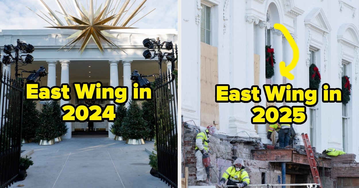 Trumps Einrichtung im Weißen Haus 2025 im Vergleich zu Bidens