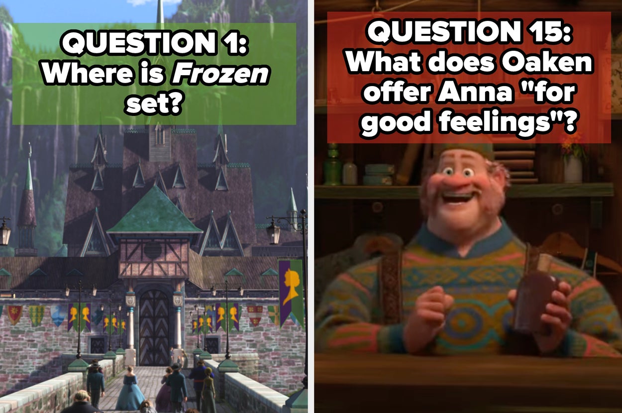 How Much Do You Remember About "Frozen"?