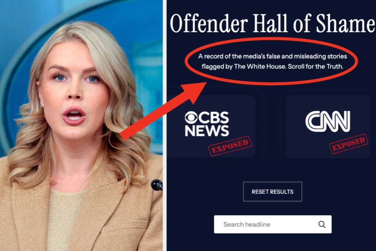 People Are Pointing Out The Obvious Irony In Karoline Leavitt's Latest Comment To Reporters