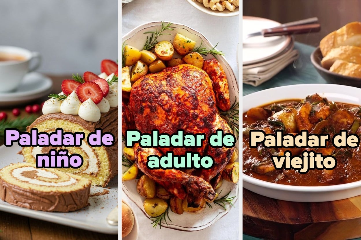 Te diré si tienes paladar de niño, adulto o viejito solo con tu selección de comida navideña