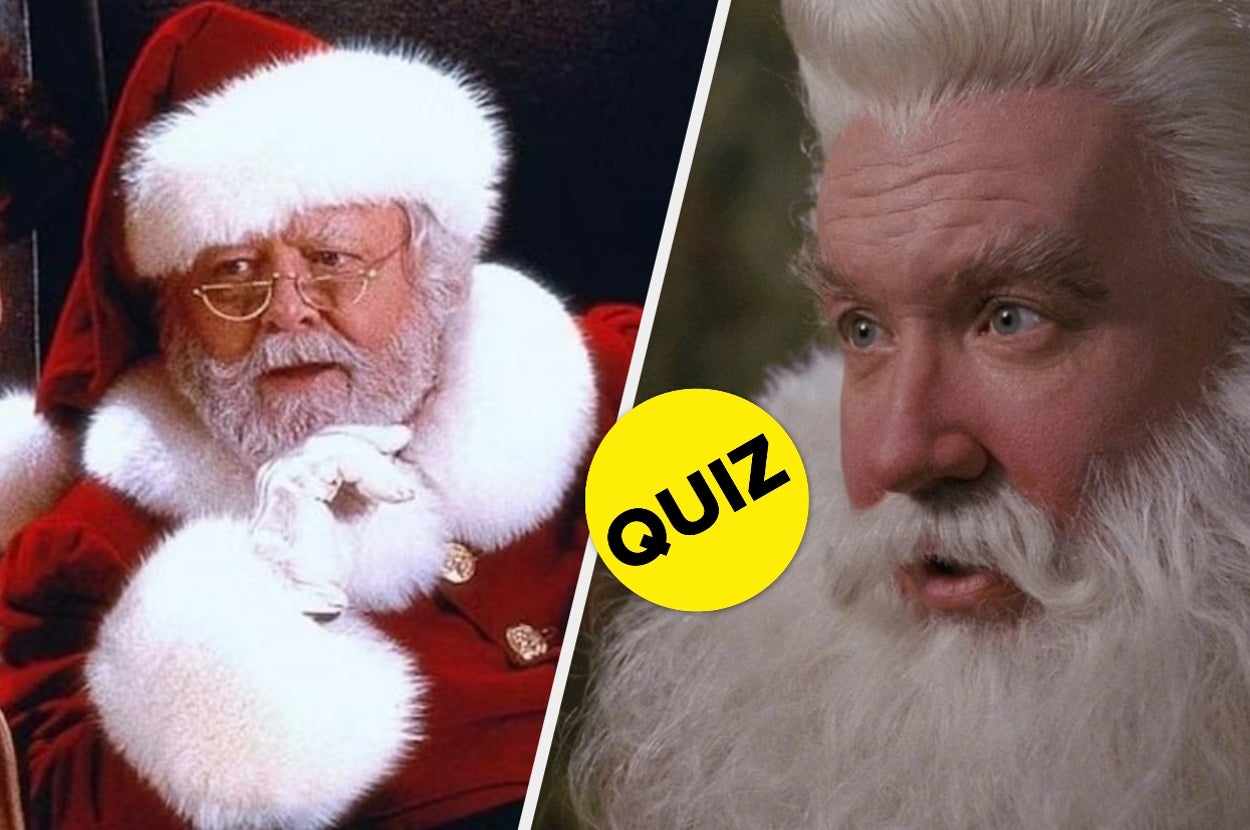 Can You Match The Santa To The Christmas Movie?