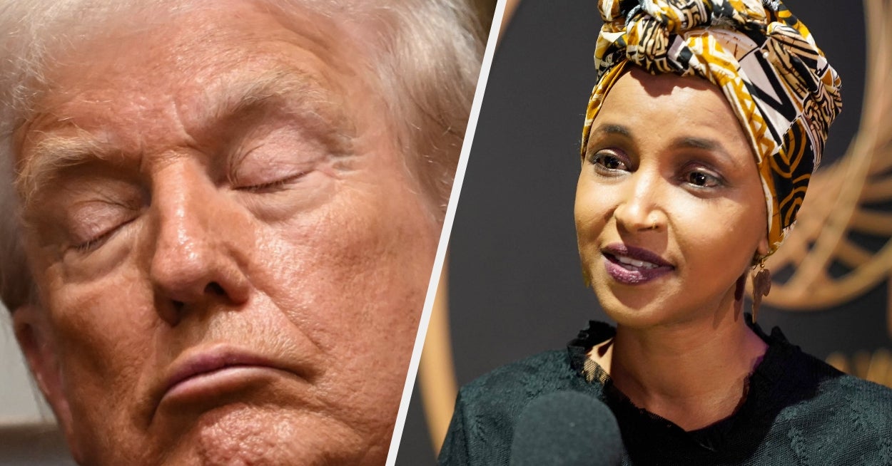 I Stood Up And Clapped After Reading Ilhan Omar's Viral Two-Sentence Response To Trump