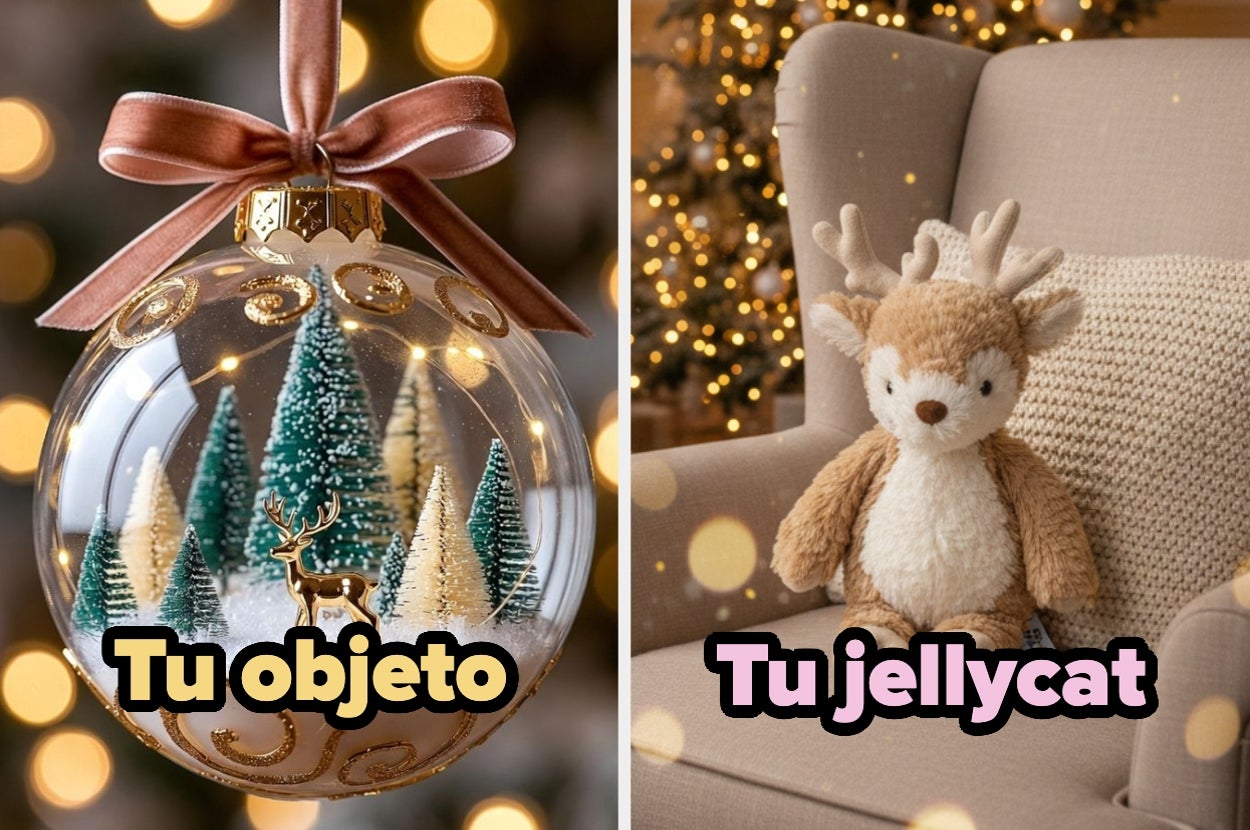 Escoge entre un montón de decoraciones y te diré que jellycat de navidad serías