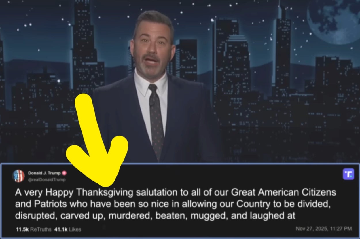 Jimmy Kimmel Had A Hilariously Brutal Comeback To Trump Saying The US Is Being "Laughed At"