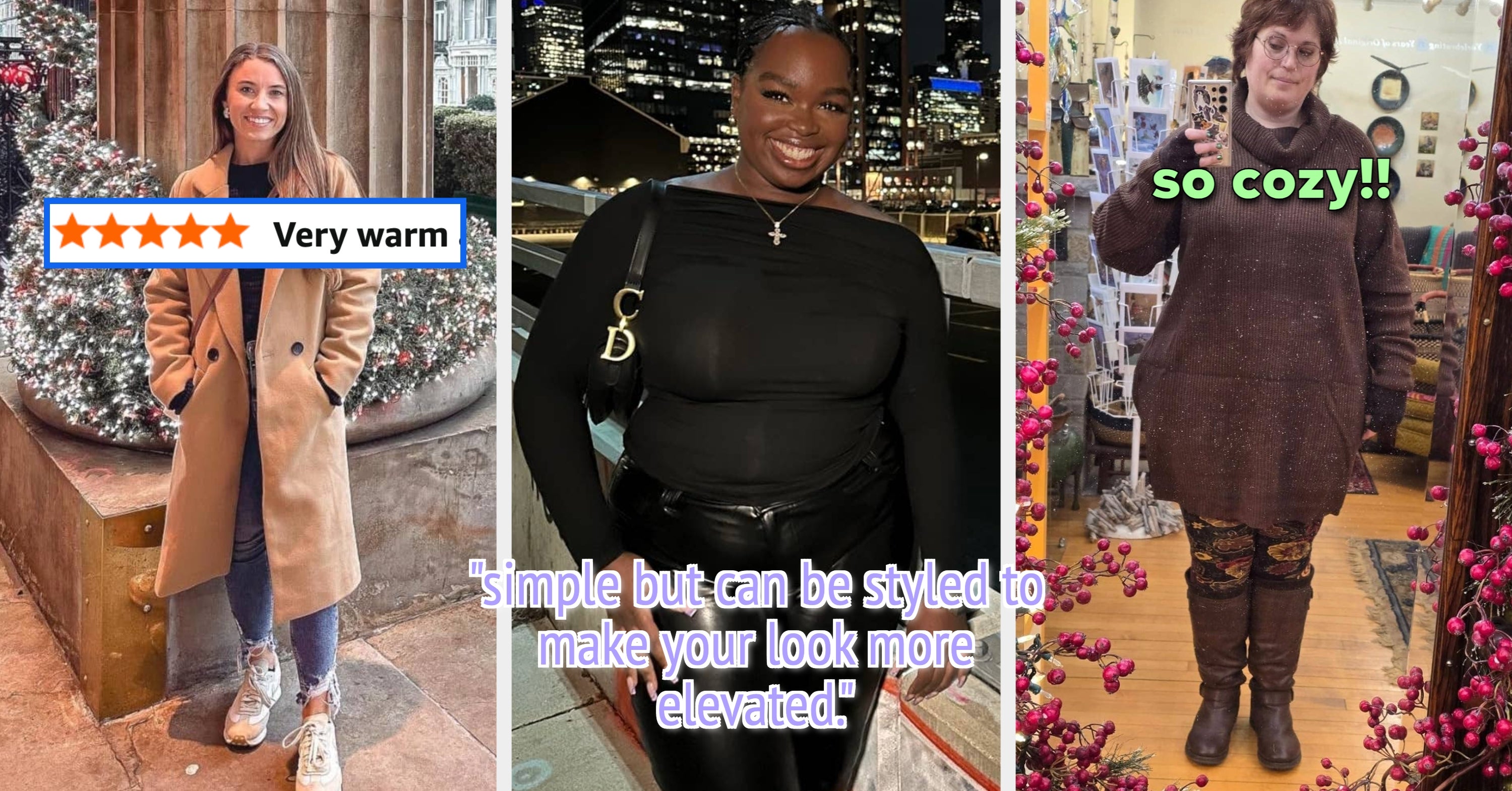 If You’re Looking For A Winter Wardrobe Refresh, Try Out Some Of These 27 Amazon Pieces Reviewers Love