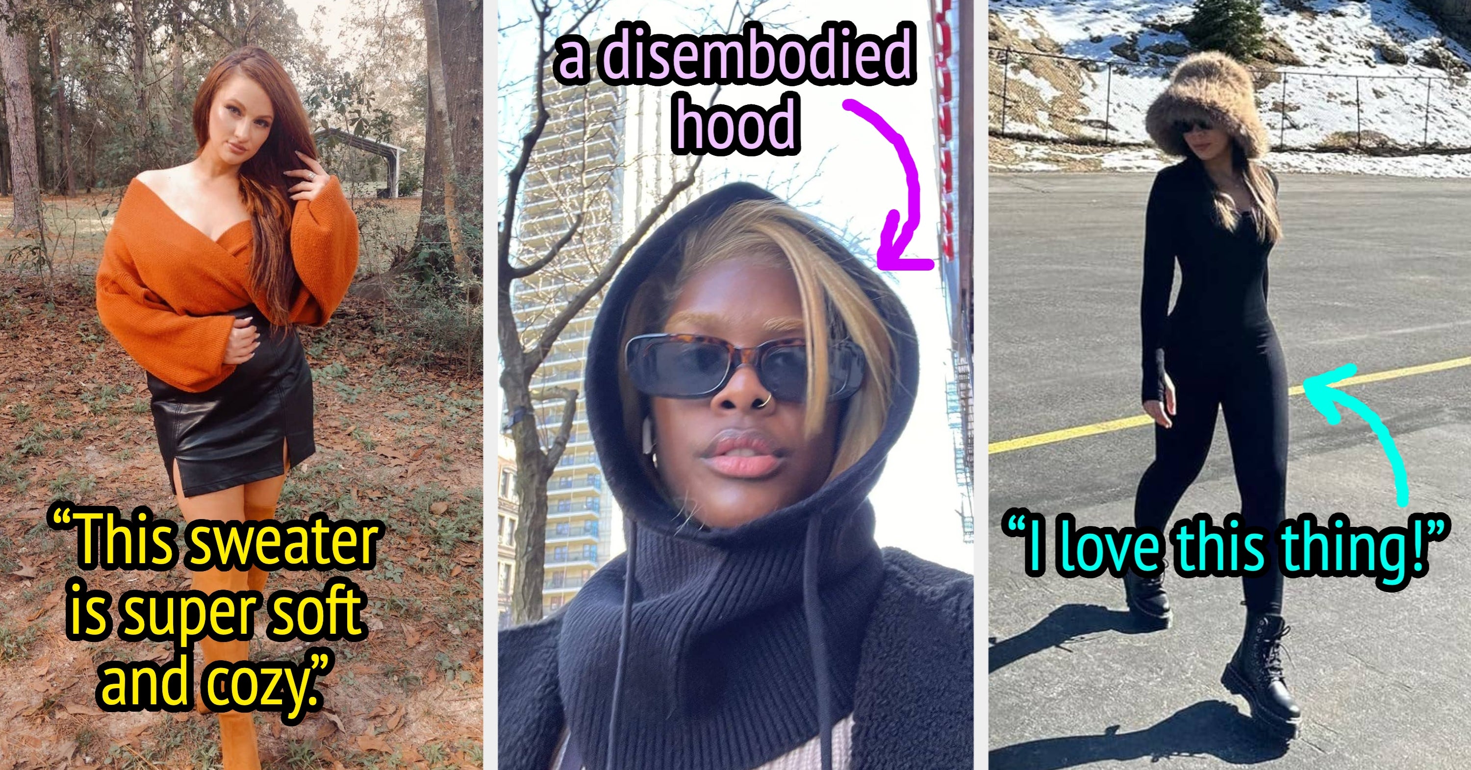 27 Things From Amazon For Anyone Who Wants To Reinvent Their Personal Style This Winter