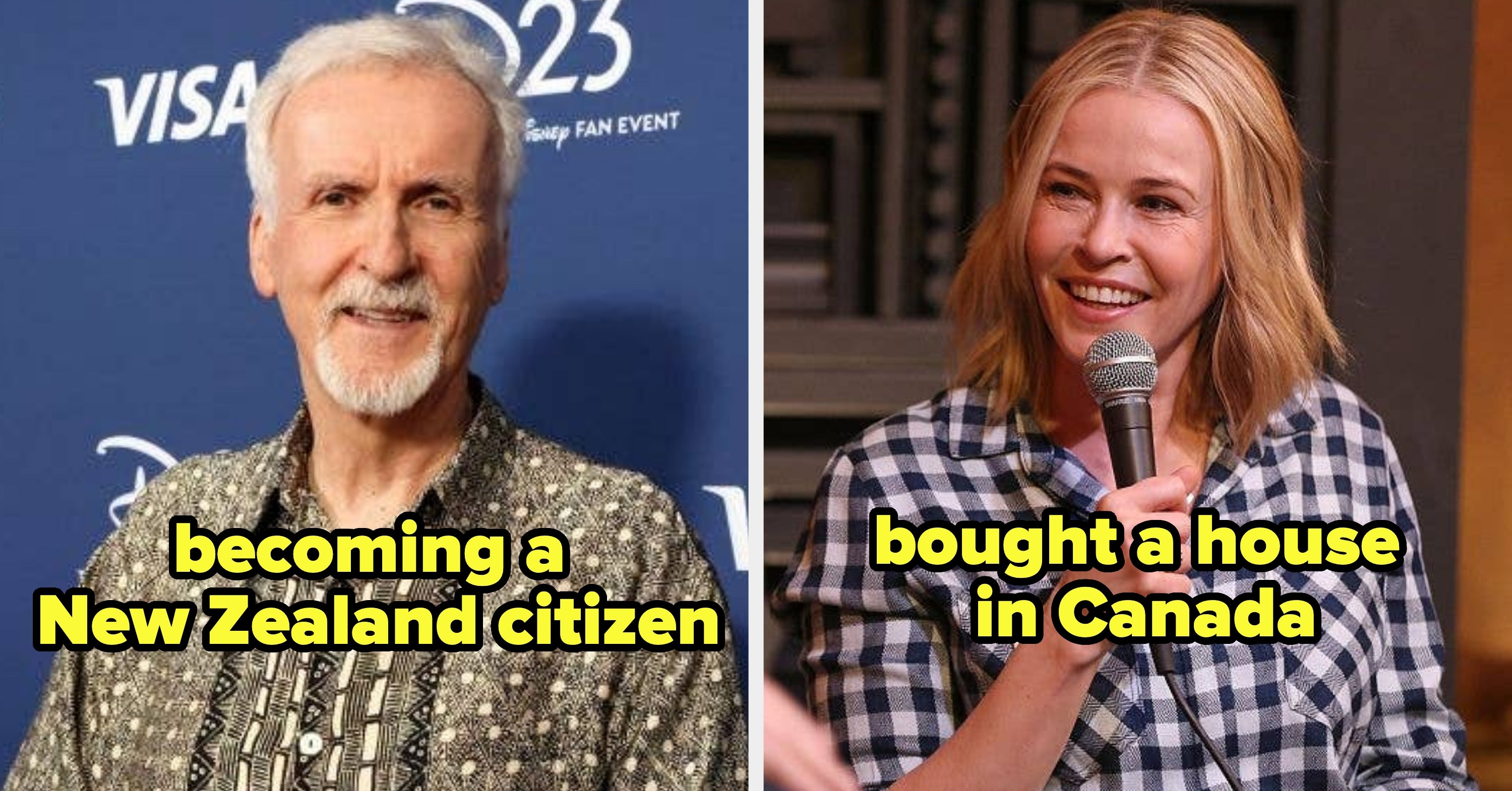 18 Celebs Who Left The US For Political Reasons Or Plan To
