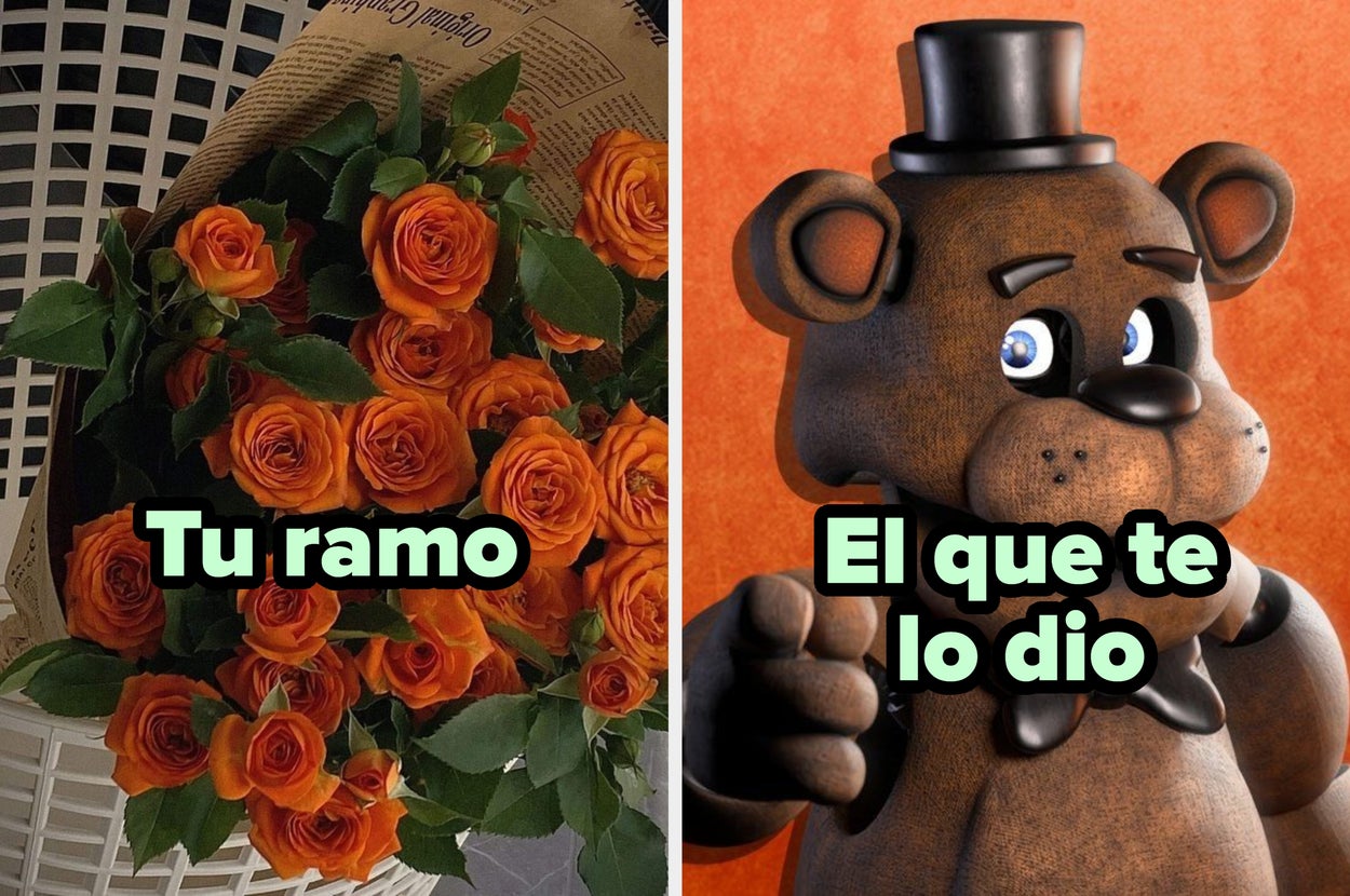 Arma un ramo de flores y te diré qué animatrónico de FNAF te lo dio