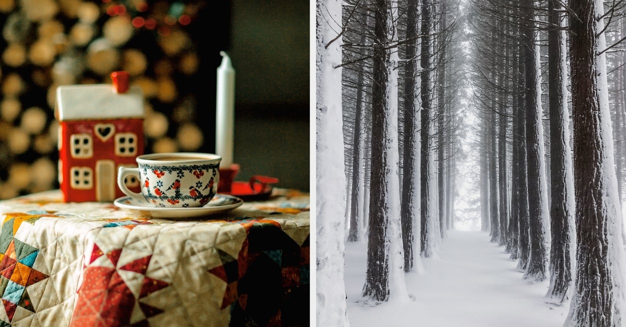 Choose Some Christmas Items And Reveal What Your Ideal Holiday Scene Will Be...